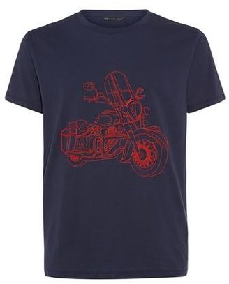 Marc by Marc Jacobs Motorcycle Embroidered T-Shirt