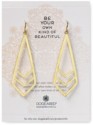 Dogeared Be Your Own Kind Of Beautiful Chevron Earrings
