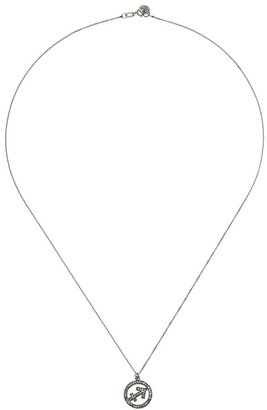 Laura Lee Jewellery Silver Diamond Sagittarius Necklace
