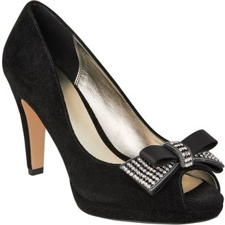 Phase Eight Lauren bow peep toe shoes