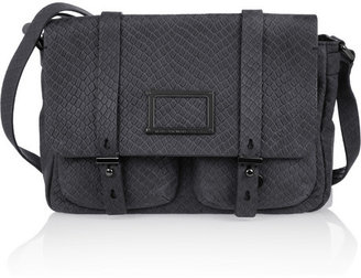 Marc by Marc Jacobs Werdie snake-effect leather messenger bag