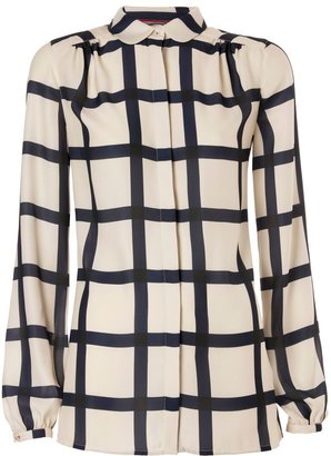 Tommy Hilfiger Abrielle printed check blouse