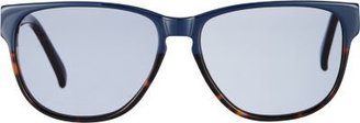 Barneys New York Westbrook XO x Selima Optique Wayfarer Sunglasses - Blue & Tortoiseshell