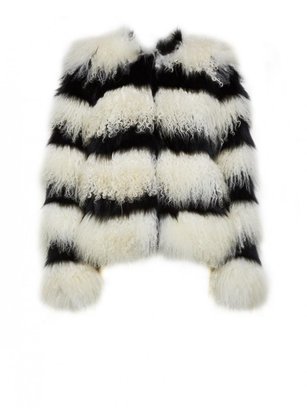 Alice + Olivia Verity Fur Coat