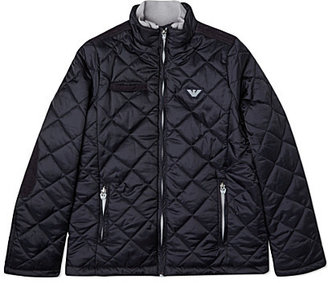 Armani Junior Core quilted jacket 10-16 years