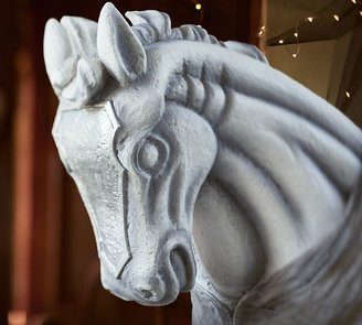 Pottery Barn Lit Ghost Horse