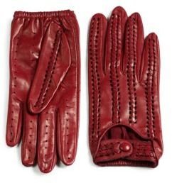Portolano Stitched Leather Driving Gloves