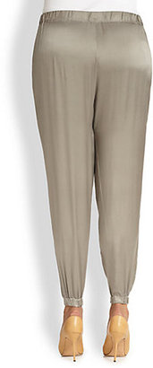 Eileen Fisher Eileen Fisher, Sizes 14-24 Drawstring Ankle Pants