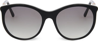 Burberry Oversized round-frame sunglasses