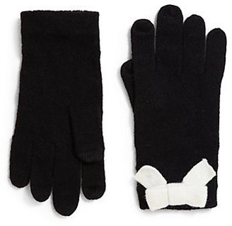 Kate Spade Knit Bow Gloves