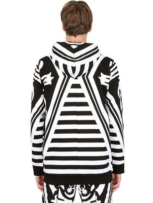 Kokon To Zai Tattoo Printed Fleece Hooded Sweatshirt