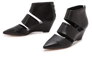 Belle by Sigerson Morrison Wagner Cutout Wedge Booties
