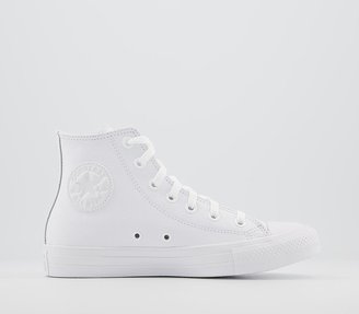 childrens leather converse trainers