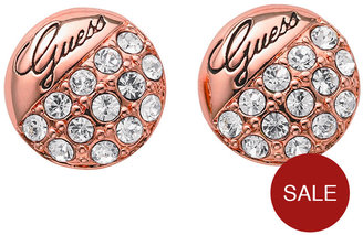 GUESS Crystal Crush Rose Gold Earrings