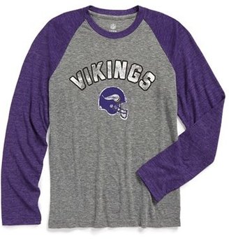 Outerstuff 'NFL - Minnesota Vikings' Raglan Sleeve Graphic T-Shirt (Big Boys)