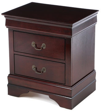 Castleton Home Louis Philippe 2 Drawer Nightstand