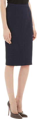 Nina Ricci Floral Jacquard Pencil Skirt