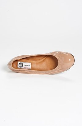 Lanvin Patent Ballerina Flat