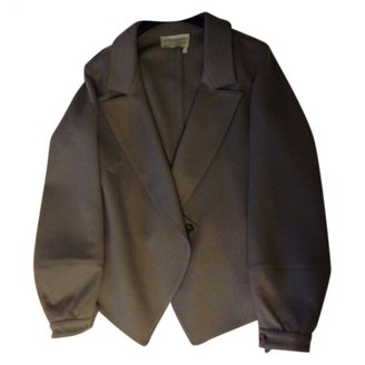 Yves Saint Laurent 2263 YVES SAINT LAURENT Khaki Wool Jacket