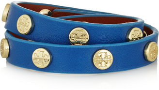 Tory Burch Studded leather wrap bracelet
