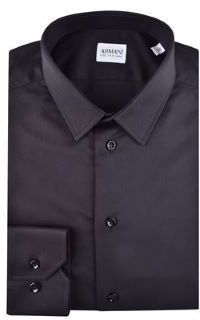 Armani Collezioni Long Sleeved Cotton Shirt