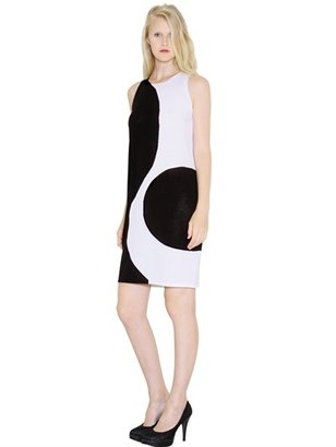Space Style Concept Geometric Knit Dress