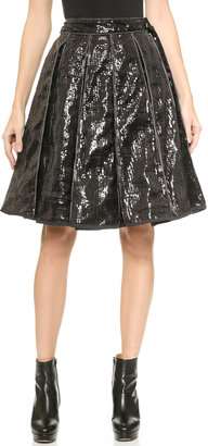 Kokon To Zai Sequin Pleated Skirt