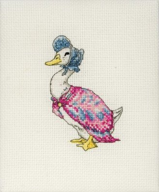 Beatrix 22733 Anchor Beatrix Potter Jemima Puddle-Duck Mini Cross Stitch Kit