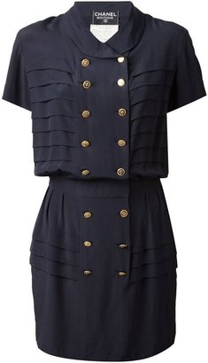 Chanel Vintage pleated short dress
