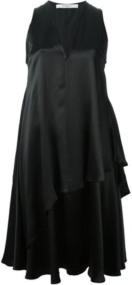 Givenchy layered crepe dress