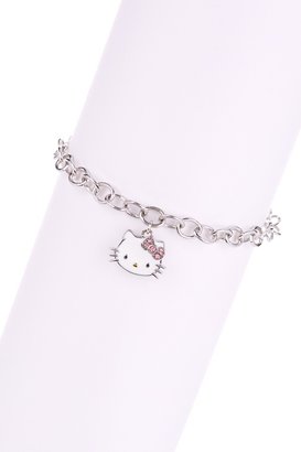 Hello Kitty Enamel & Crystal Bracelet
