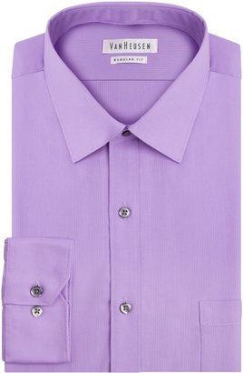 van heusen purple dress shirt