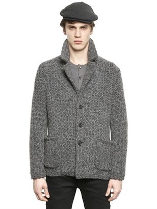 Dolce & Gabbana Chunky Knitted Wool Jacket