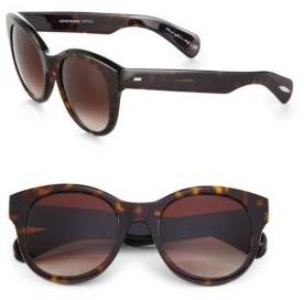 Oliver Peoples Jacey 53mm Oversized Oval Sunglasses