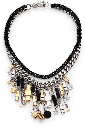 Marc by Marc Jacobs Charmed Bow Tie Statement Necklace