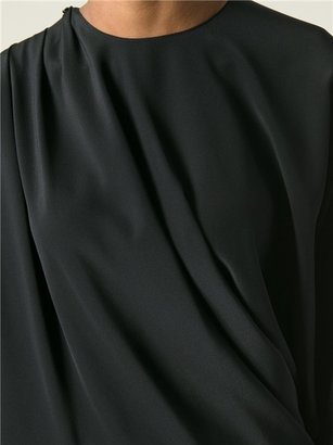 Givenchy Asymmetric Draped Blouse