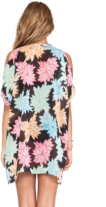 Ella Moss Belle Floral Tunic Cover Up