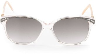 Yves Saint Laurent Pre-Owned Round Frame Sunglasses