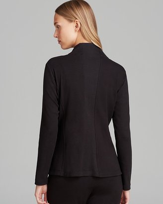 Eileen Fisher Asymmetric Snap Jacket