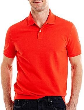 JCPenney St. John's Bay® Solid Piqué Polo Shirt