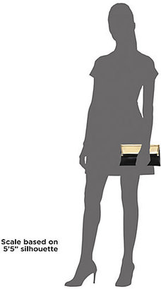 Diane von Furstenberg 440 Envelope Clutch with Metallic Flap