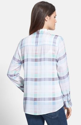 Foxcroft Plaid Print Shirt (Regular & Petite)