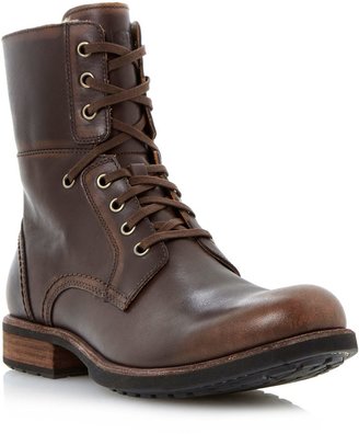 UGG Larus lace up military warm lined boots