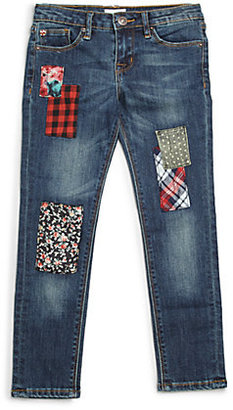 Hudson Toddler's & Little Girl's Cool Confusion Patchwork Jeans