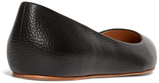 Brooks Brothers Calfskin Pointed Ballet Flats