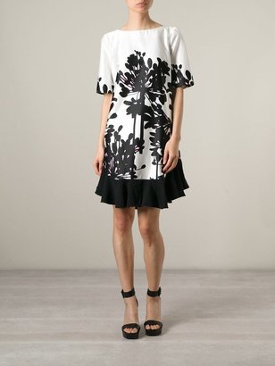 Antonio Marras floral print pleats dress - women - Cotton/Spandex/Elastane/Viscose - 44