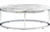 CB2 Smart Round Marble Top Coffee Table.