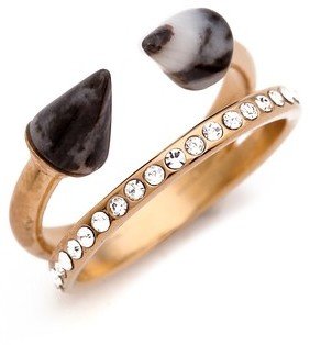 Vita Fede Ultra Mini Titan Stone & Crystal Ring