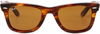 Ray-Ban Matte light tortoiseshell wayfarer sunglasses RB2140 50