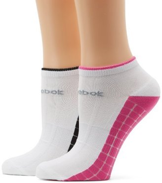 Reebok Women's Flex No-Show Socks (Pack to Two Pairs)